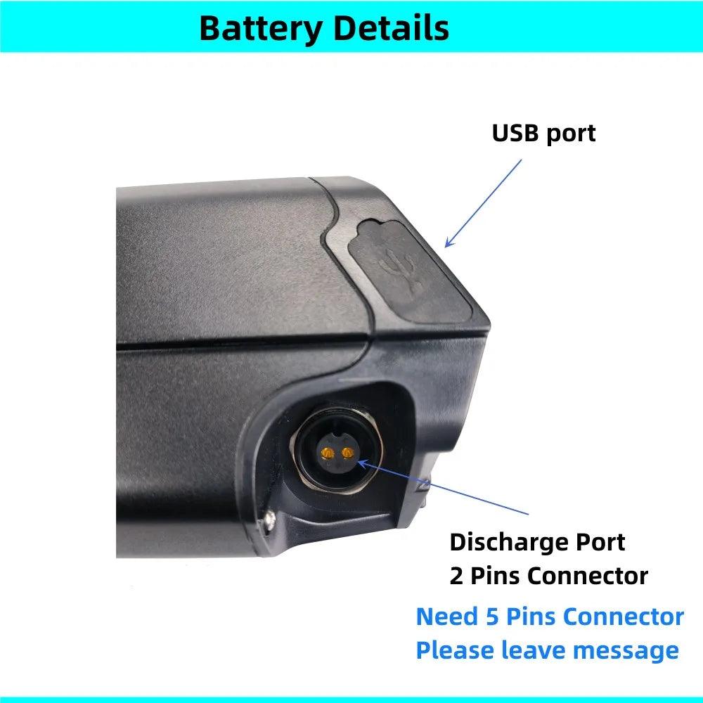 Starter Saber Plus Max Ebike Battery Replace Upgrade 36V 20Ah 22.4Ah