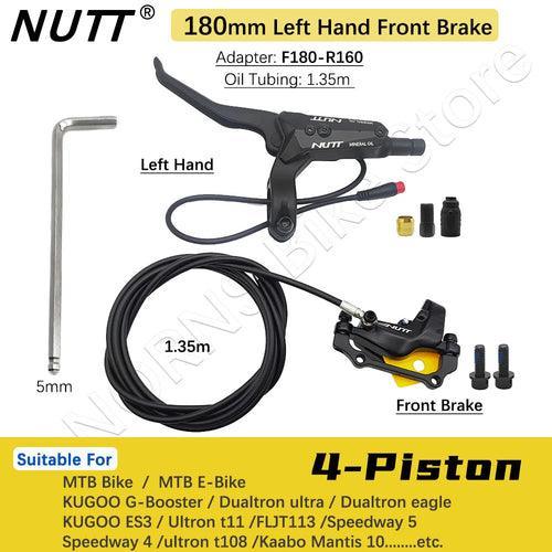 NUTT 4 Piston Y-5 Electric E-Bike Scooter Disc Brake Hydraulic Bicycle