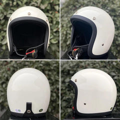 TT&COCASCOS Fiberglass Lightweigh Matte Black Classic Vintage 3/4