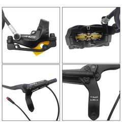 NUTT 4 Piston Y-5 Electric E-Bike Scooter Disc Brake Hydraulic Bicycle