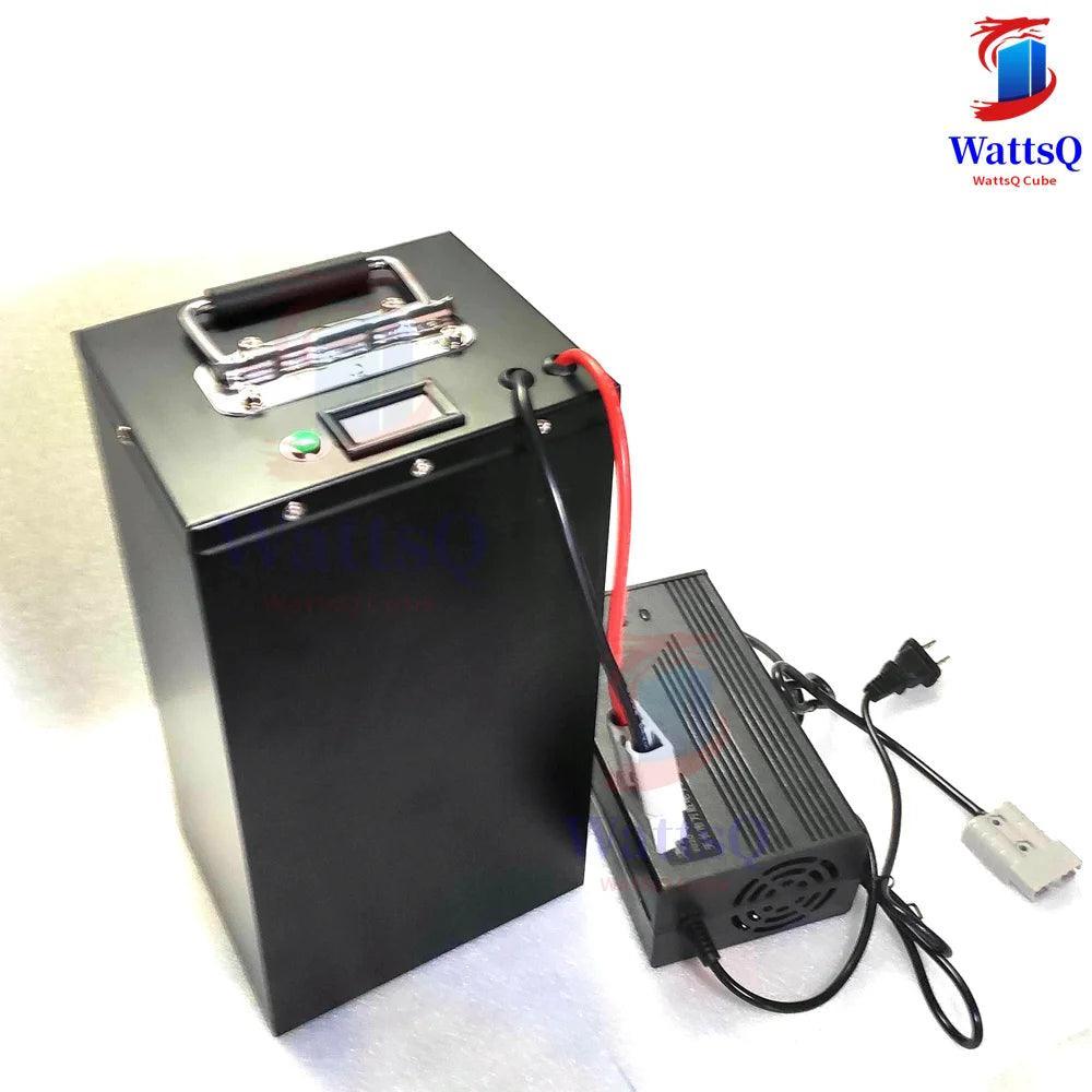 lithium ion battery 72v 70Ah li-ion with 100A BMS for 6000w 7200w