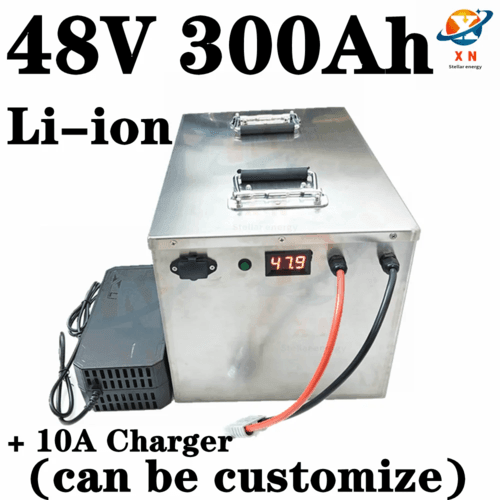 lithium ion 48V 300AH li ion battery for 7000w scooter bike Solar