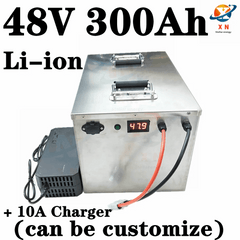lithium ion 48V 300AH li ion battery for 7000w scooter bike Solar