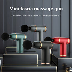 Mini USB Deep Tissue Massage Gun Muscle Relaxation Massage Equipment