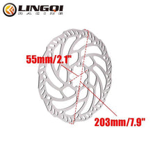 LingQi Dirt Bike Parts Motorcycle Electric Dirty Bike Front Brake Disc