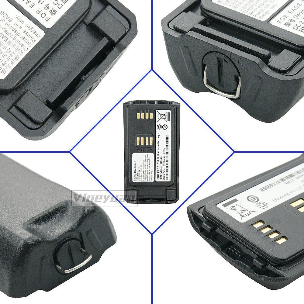 15PCS 3.7V 5700mAh Battery R9-5iH for EADS THR9 Li-ion Battery EADS