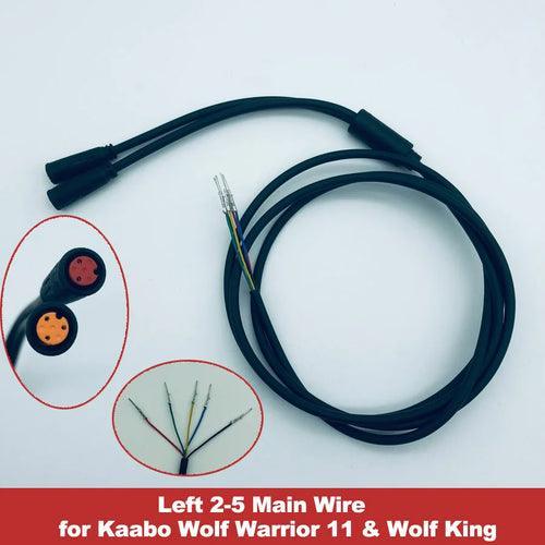 Wolf GT Main Wire Cables Mainline TFT Minimotors Line for Kaabo Wolf