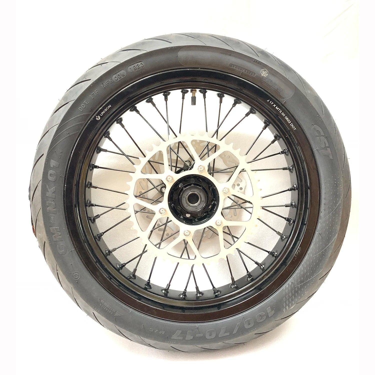 Surron Ultra bee 17inch Tire street conversion wheel assembly front