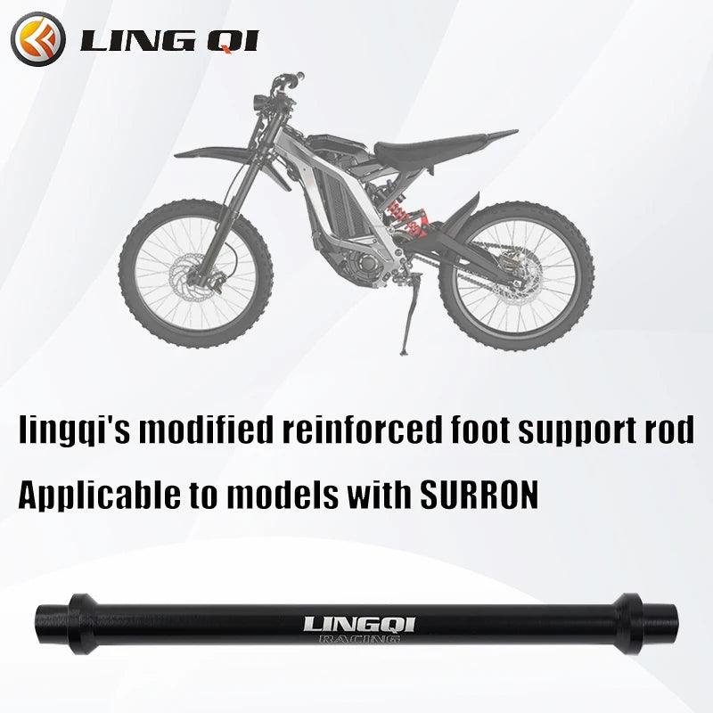 6065 CNC Electric Motorcycle Retrofitting Upgrading Foot Pegs Support