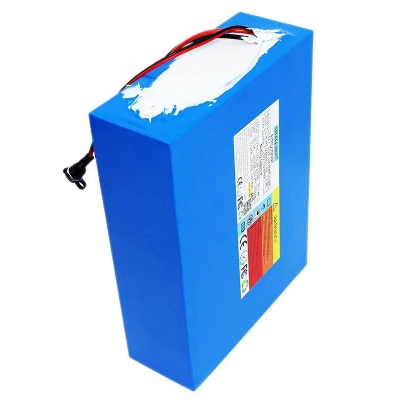 52v 30ah 18650 lithium battery pack 14s10p 58.8w motor v electric