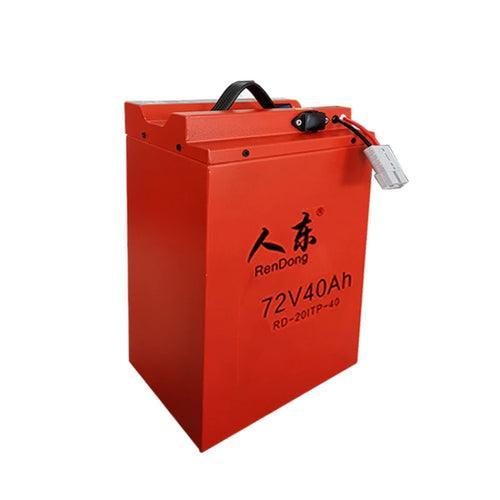 Professional High Discharge Deep Cycle 72v 40ah Lithium Ion Scooter