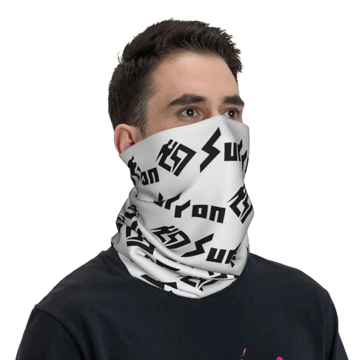 Sur Ron 2 Wht Sticker Motocross Bandana Neck Cover Printed Surron Wrap