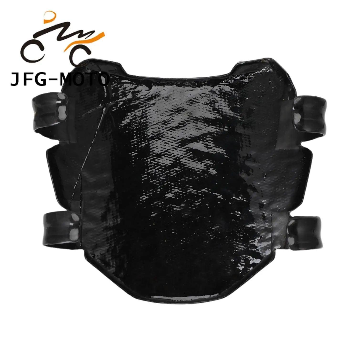 Motorcycle Accessories Front Number Plate Funparts Carbon Fiber Panel