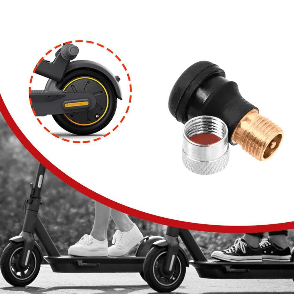 Inflatable Air Nozzle For Ninebot Max G30 Tires Air Valve Vacuum