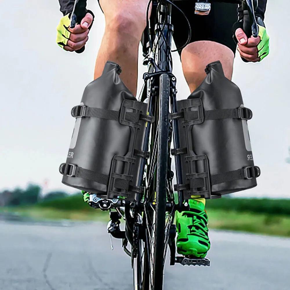 NEWBOLER Portable Waterproof Bike Fork Bags 3L Portable Bike Bags
