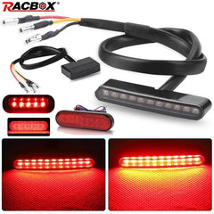 Motorcycle Tail Light LED Motorbike Rear Brake Lamp Stop Brake Light