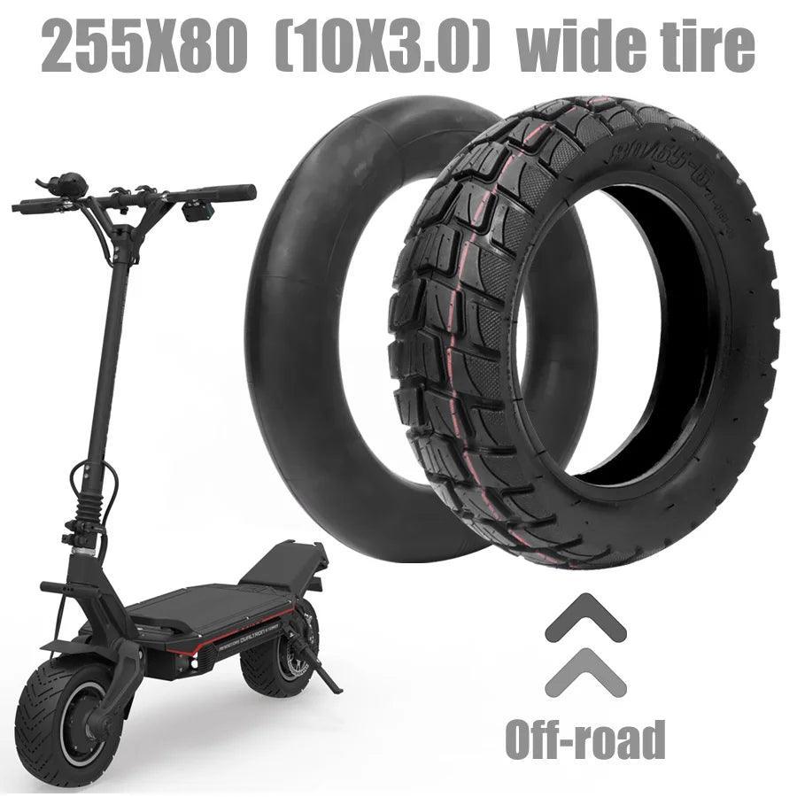 Upgrade  CST Tire 10 inch 10X3.0 80/65-6 Tire Scooter Inflatable Tyre