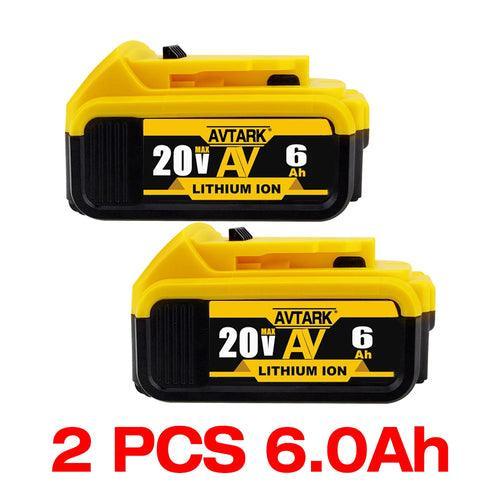 Original DCB200 20V 8000mAh Lithium Replacement Battery For Dewalt 18V
