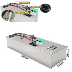 72V 200AH Li ion 150A BMS With Charger Lithium Polymer Battery Use For