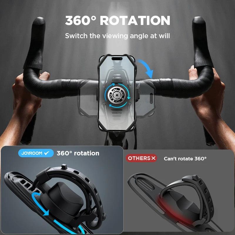 Joyroom Bike Phone Mount Holder Universal Cell Phone Mount for 4-7"