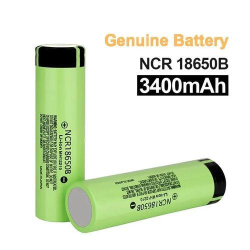 PURFIELD 18650 battery original NCR18650B 3.7V 3400 mah rechargeable