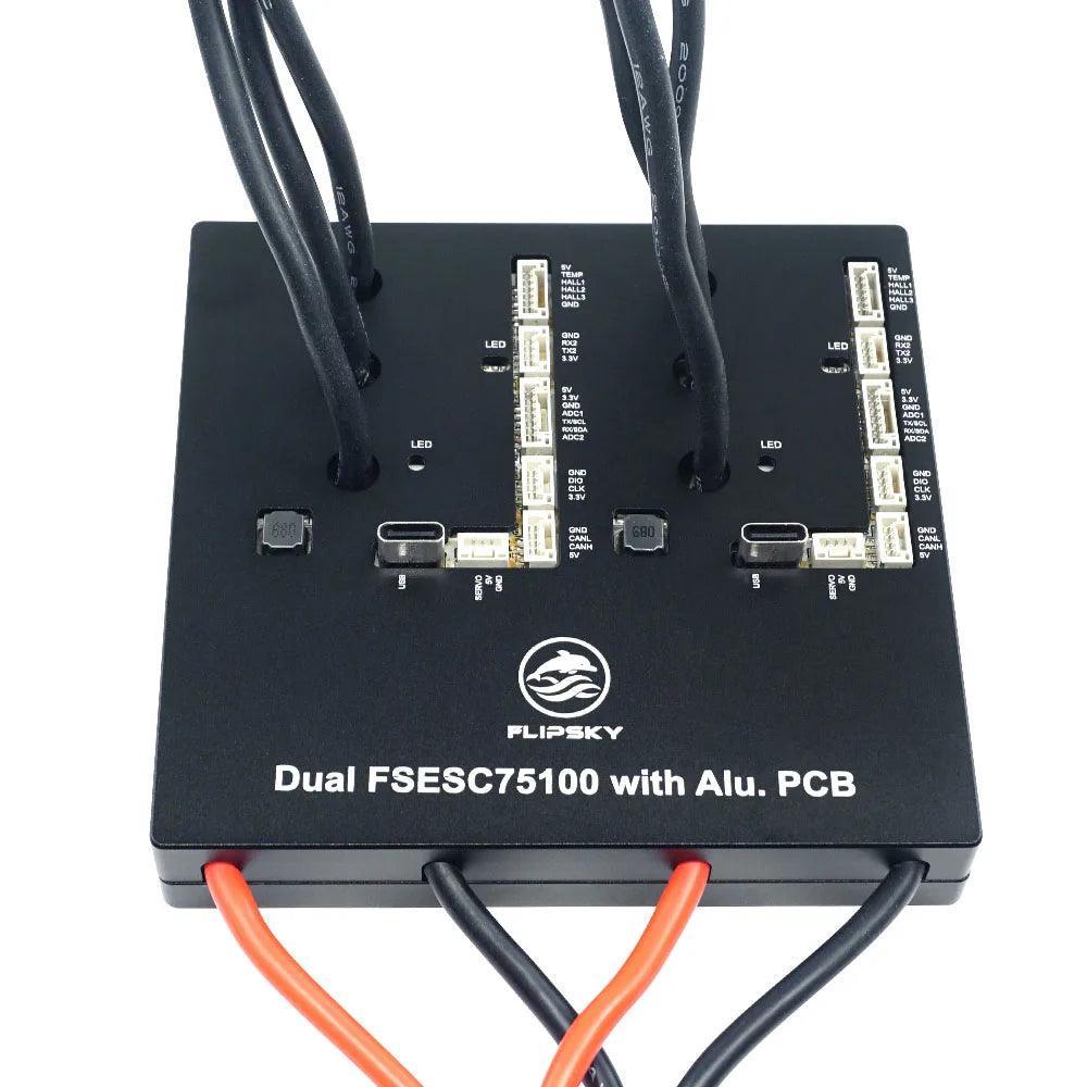 Flipsky Dual 75100 With Aluminum Pcb Based On Vesc For Electric