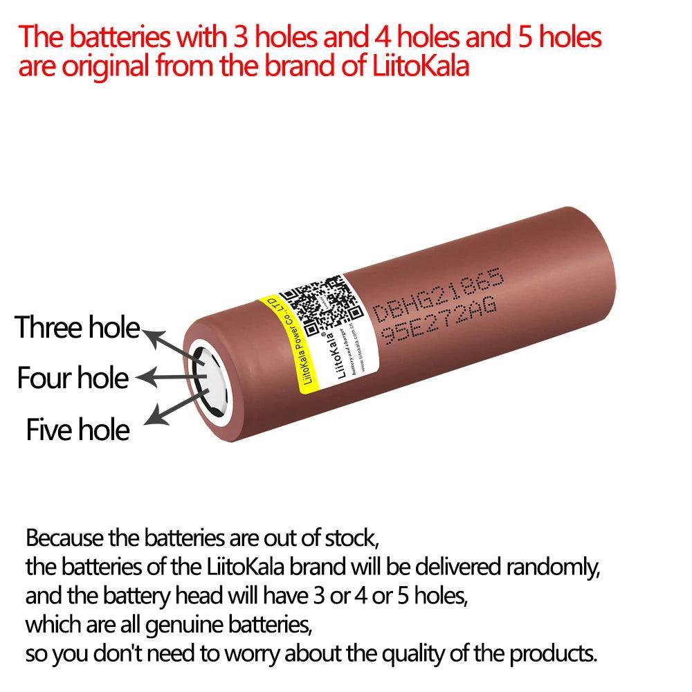 Hot Liitokala Lii-HG2 18650 3000mAh High power discharge rechargeable