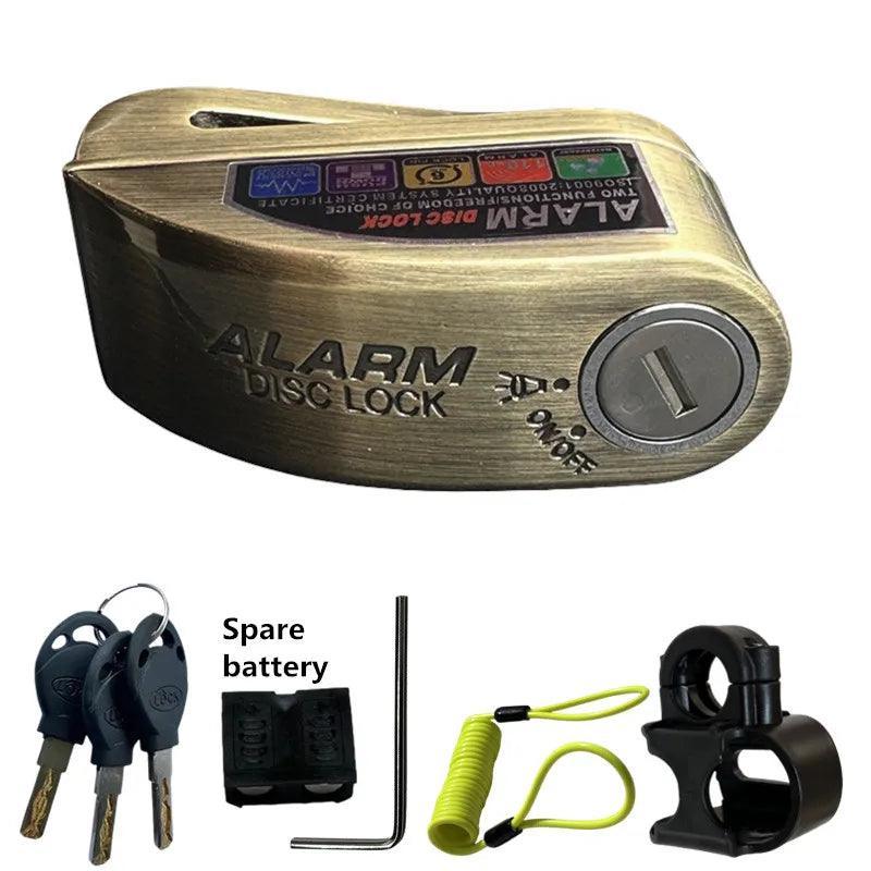 Falante Motorcycle Disc Brake Alarm Lock difunctional waterproof
