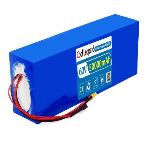 Original 60V 50Ah Li-ion Battery Pack COOI Leopard 1000W 18650 High