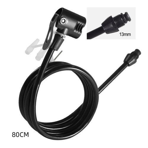 1x Bicycle Air Pump Extension Tube Pump Hot Sale Bicycle Hose Air Pump