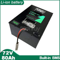 72V 80AH Li ion With Charger Lithium Polymer Battery Use For 6000W