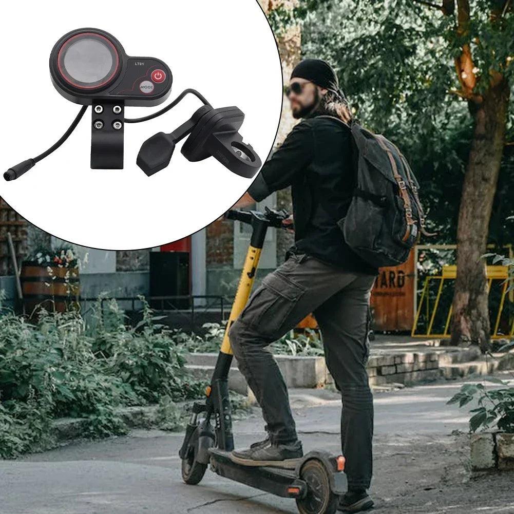 Electric Scooter LCD Display Control Panel WithThumb Throttle For