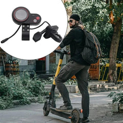 Electric Scooter LCD Display Control Panel WithThumb Throttle For