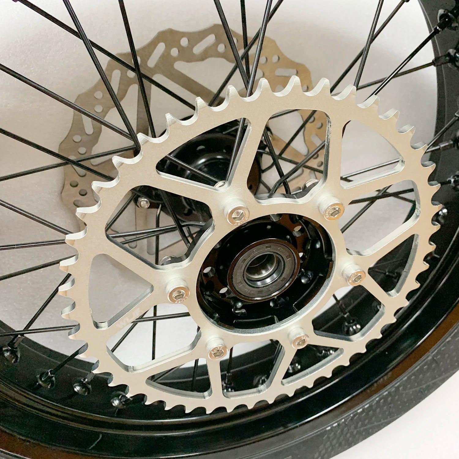 Surron Ultra bee 17inch Tire street conversion wheel assembly front