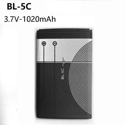 3.7V BL5C BL-5C  Lithium Polymer Phone Battery For Radio Nokia 1100