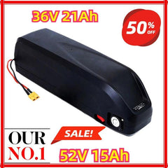 For 48V 52V 36V 250W 350W 500W 750W 1000W Power Battery Pack 52V 36V