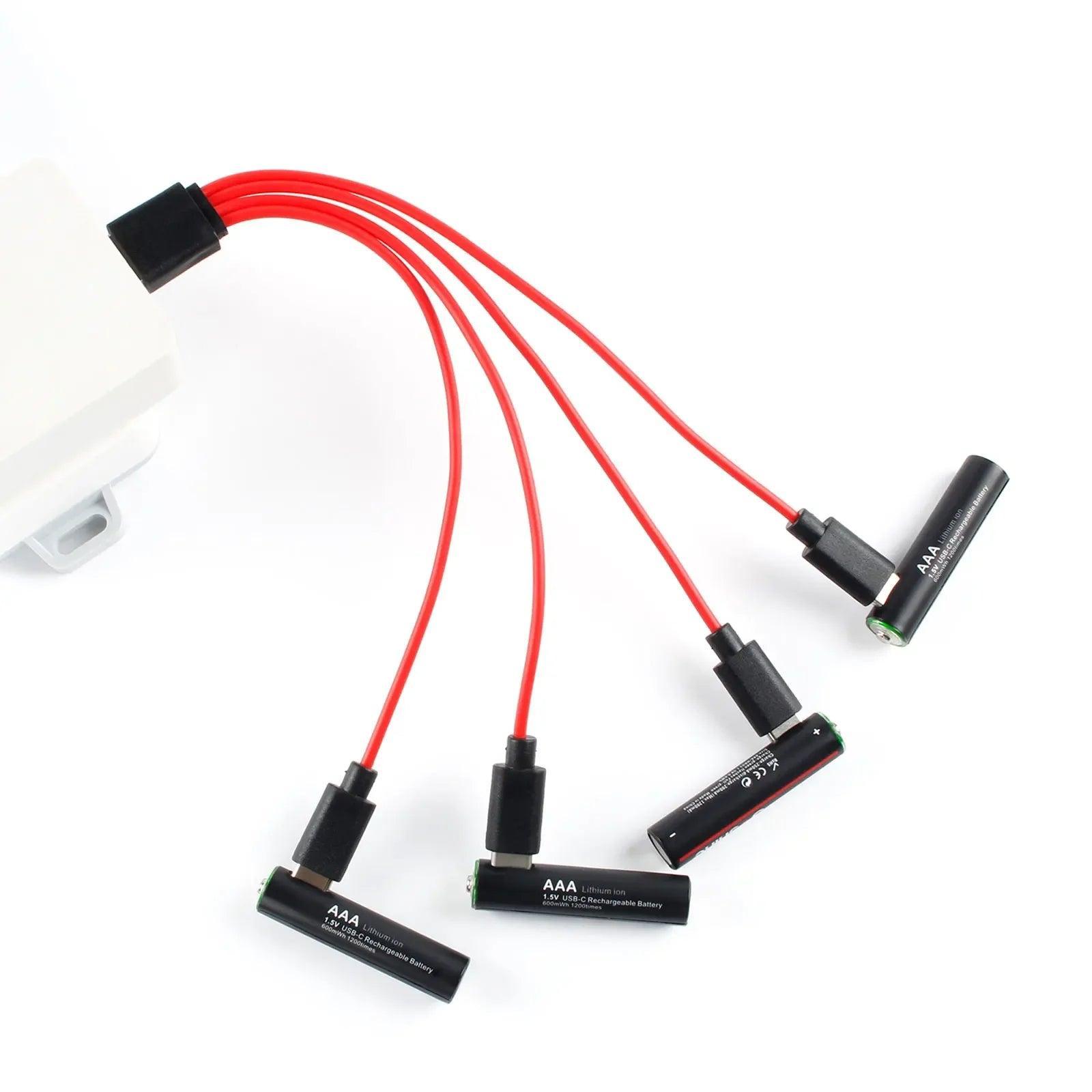 Soshine USB Li-ion AAA Rechargeable Battery Aaa 1.5V 600mWh Lithium