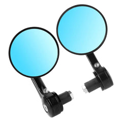Motorbike Aaccessories 7/8" Round Bar End Rear Mirrors For Cafe Racer