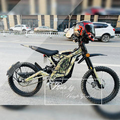 KUNGFU GRAPHICS Motorcycle Décor Camouflage Stickers Kit for Surron