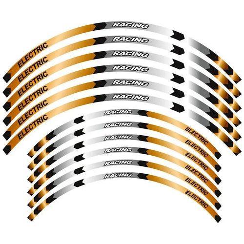 For SUR-RON SURRON Electrlc Bike Off Road Wheel Decals Tape Rim