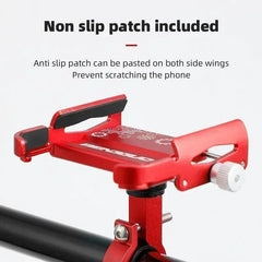 Bicycle Phone Holder 360° Rotation Aluminum Alloy MTB Bike Phone GPS