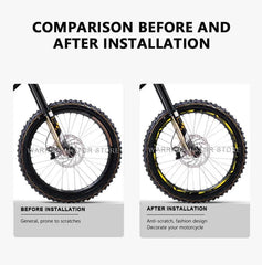For Surron Light Bee X/S/LBX Segway X260 X160 Motorcycle Wheel Sticker