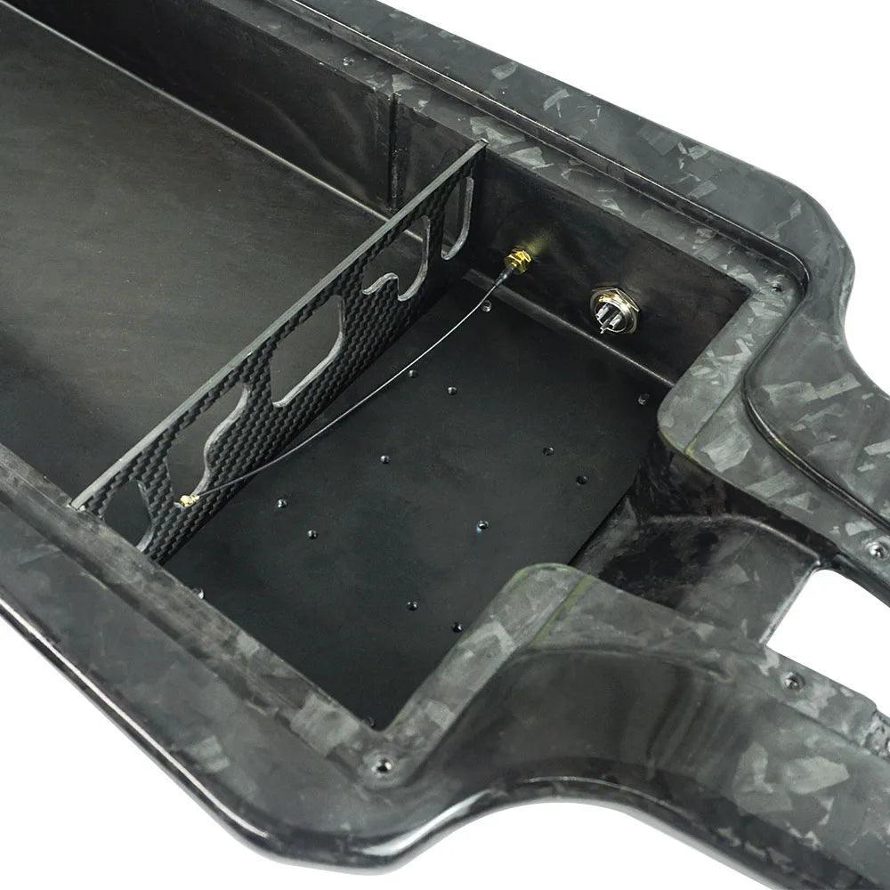 Flipsky Esk8 Carbon Fiber Deck & Top Panel
