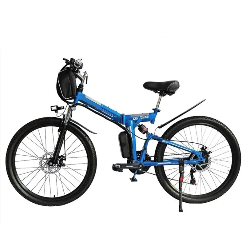 Electric Bicycle 26 Inch 1000W 48V 20AH Smlro MX300 Folding E-Bike Fat