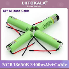 LiitoKala New Original NCR18650B 3.7v 3400mAh 18650 Li-ion
