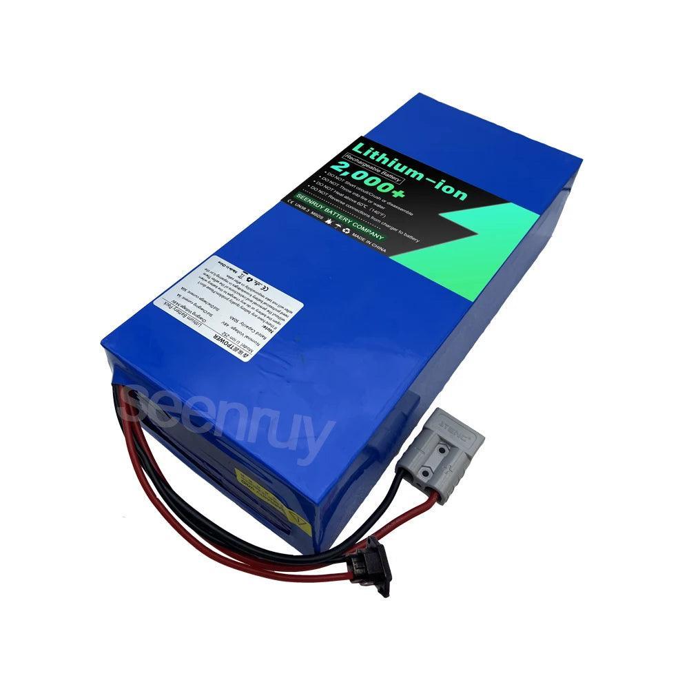 72V 40Ah Li-ion With Charger Lithium Polymer Battery Pack Perfect For
