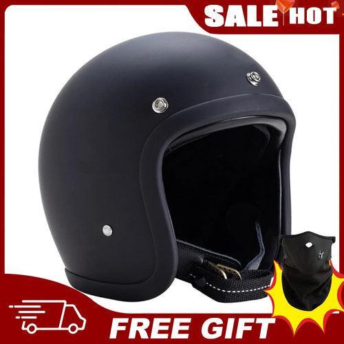 TT&COCASCOS Fiberglass Lightweigh Matte Black Classic Vintage 3/4