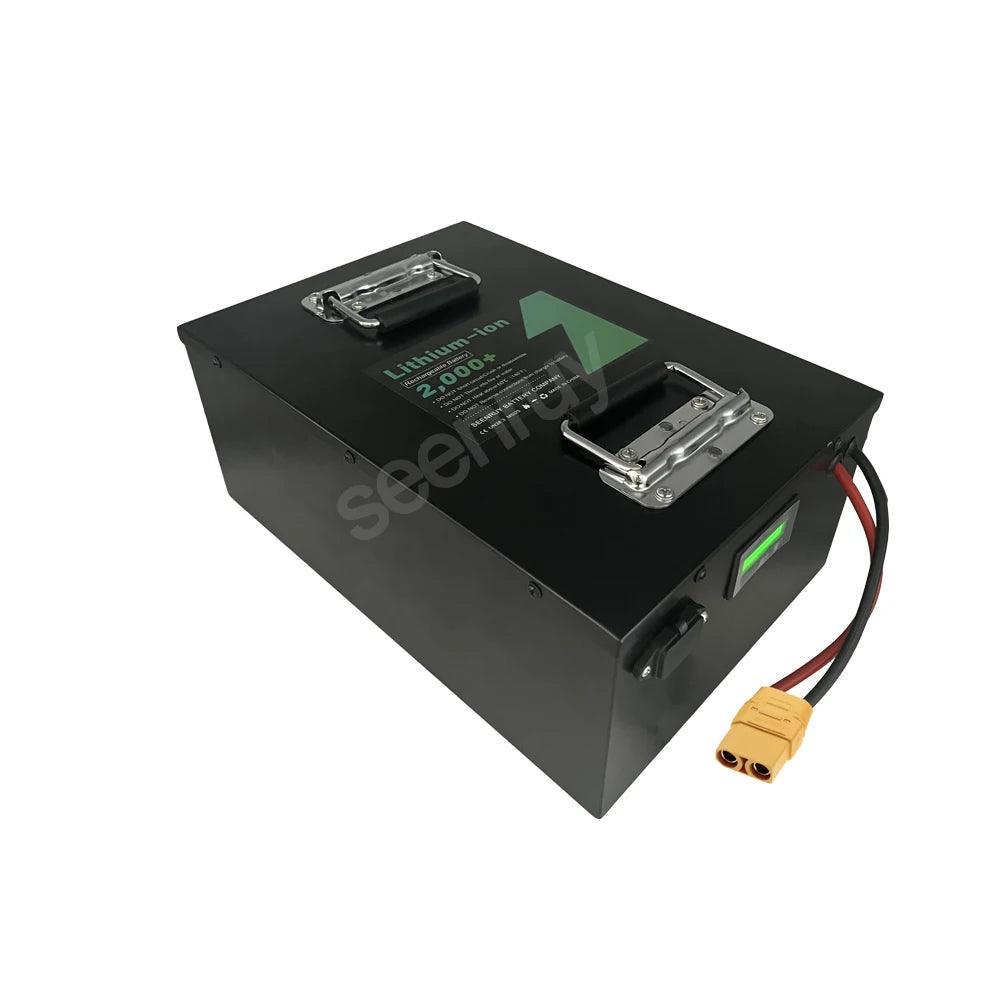 120V 30Ah Li ion With Charger 32S Lithium Polymer Battery Pack For