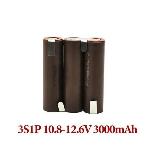 HG2 18650 3000mAh 6000mAh 20amps 3S 4S 5S 6S 8S 7.4V 12.6V 14.8V 18V