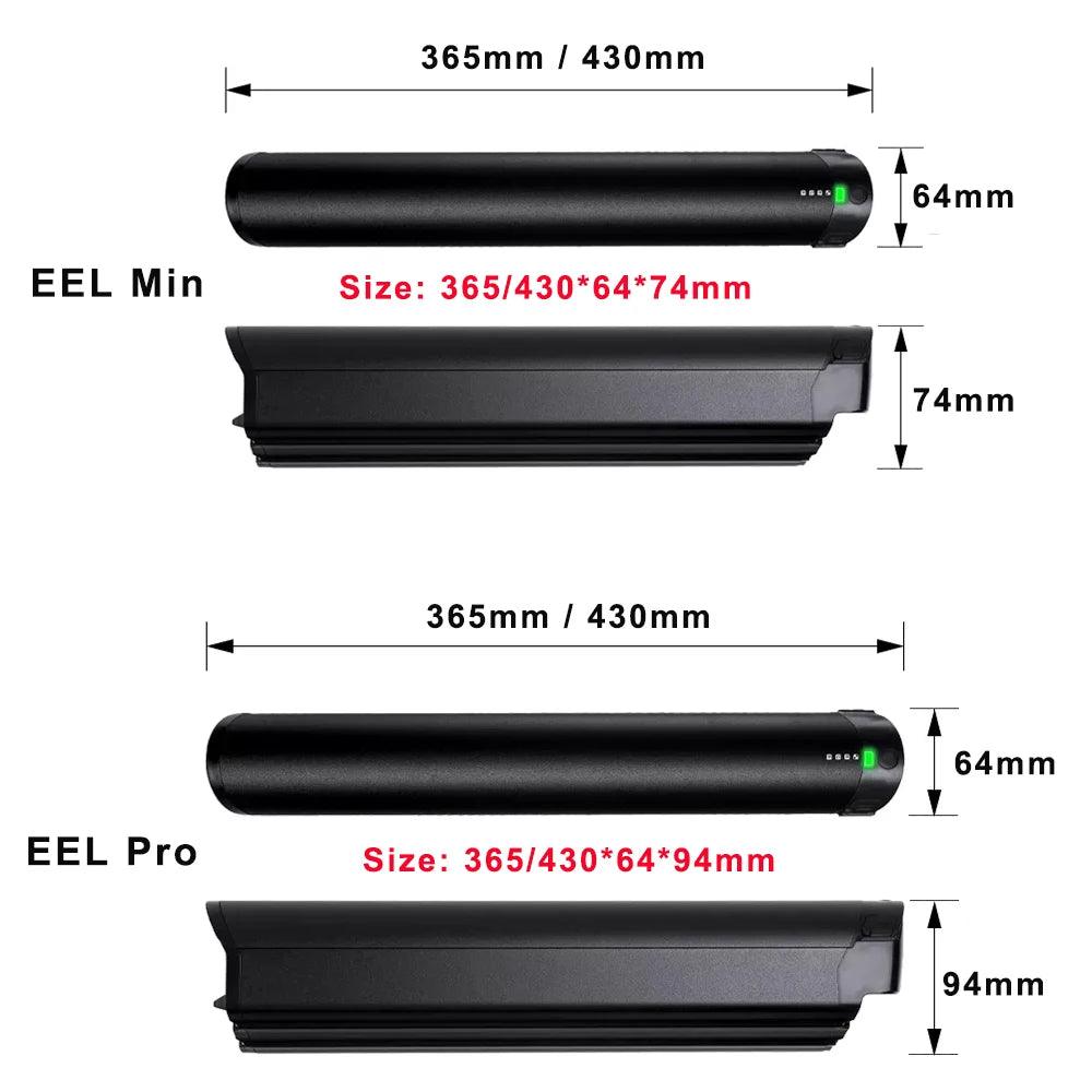 Reention EEL MINI PRO Ebike Downtube Inner Battery Pack 36V 10.4Ah